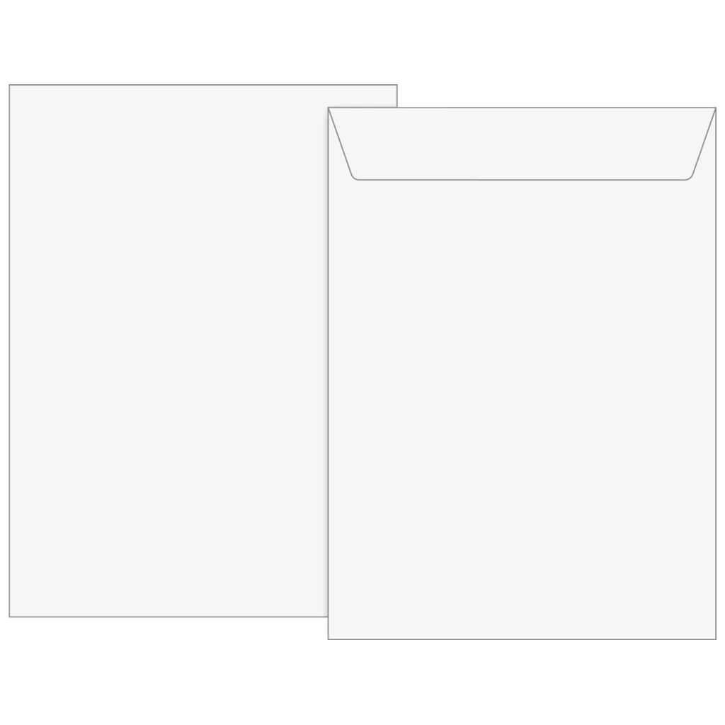 Luftpolstertaschen | 200×275 mm, 14, 75 g/m², weiß, 2 Stück