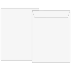 Luftpolstertaschen | 240×350 mm, 16, 75 g/m², weiß, 2 Stück