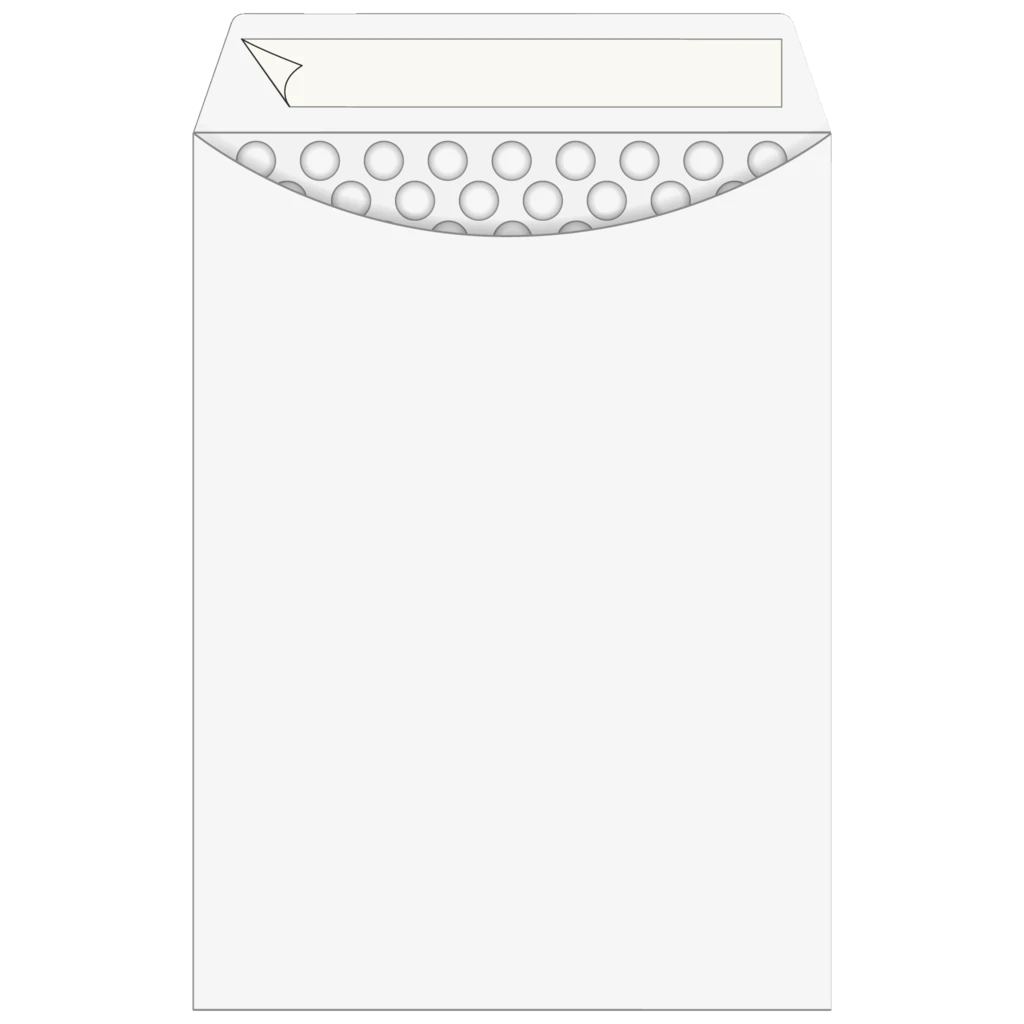 Luftpolstertaschen | 240×350 mm, 18, 75 g/m², weiß, 2 Stück