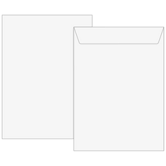 Versandtaschen | 229×324 mm, C4, 100 g/m², weiß, 100 Stück