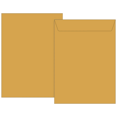 Versandtaschen | 229×324 mm, C4, 90 g/m², braun, 10 Stück