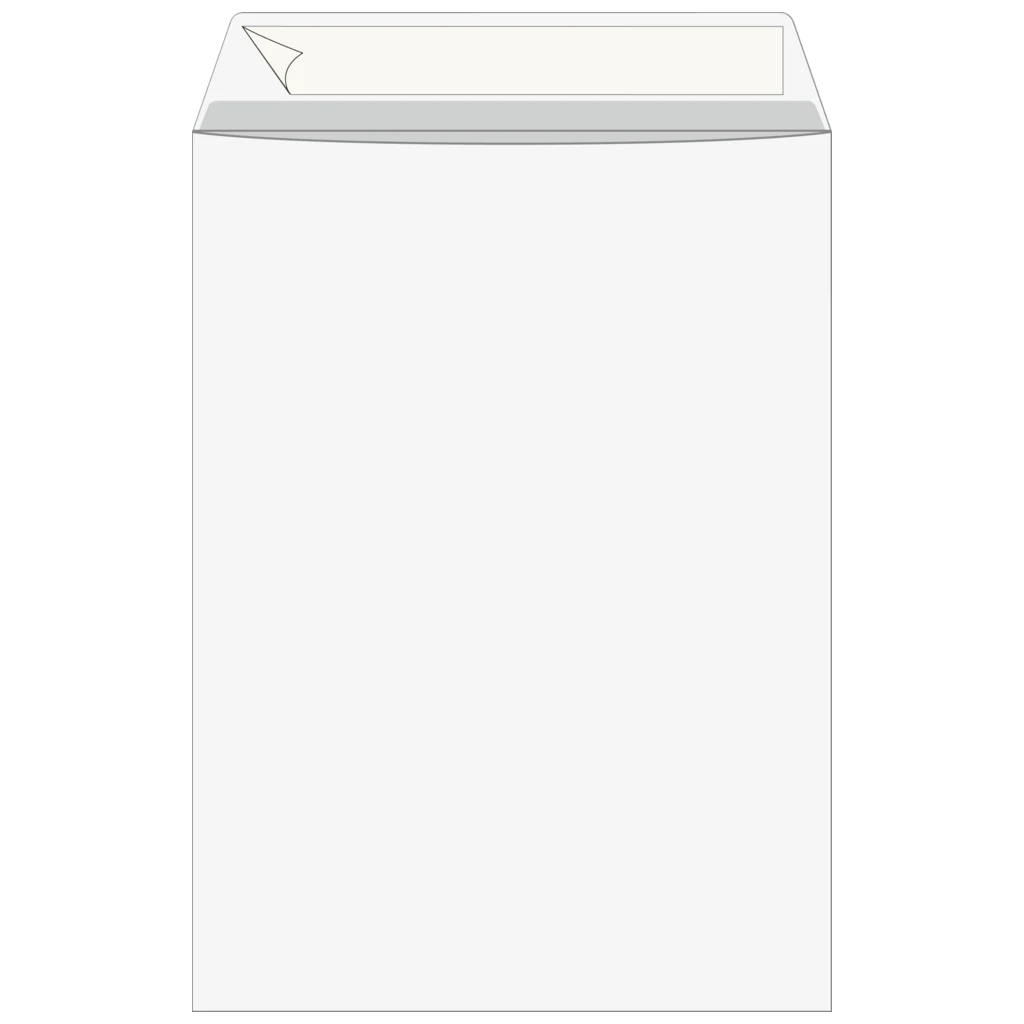 Versandtaschen | 250×353 mm, B4, 120 g/m², weiß, 5 Stück
