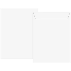 Versandtaschen | 162×229 mm, C5, 90 g/m², weiß, 100 Stück