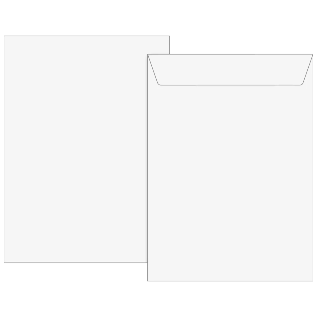 Versandtaschen | 162×229 mm, C5, 90 g/m², weiß, 25 Stück