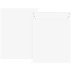 Versandtaschen | 162×229 mm, C5, 90 g/m², weiß, 5 Stück