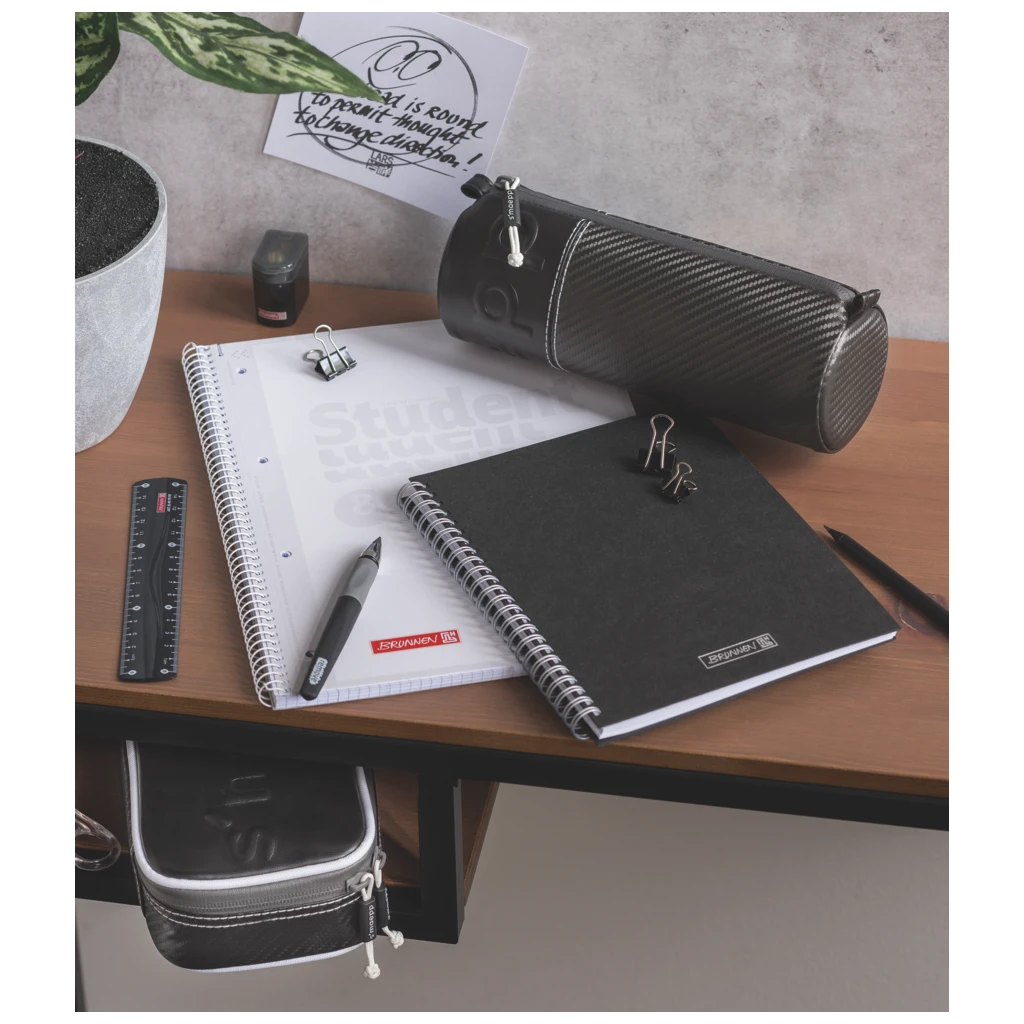 Notizbuch Premium Wire | A5, liniert, schwarz