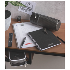 Notizbuch Premium Wire | A5, liniert, schwarz