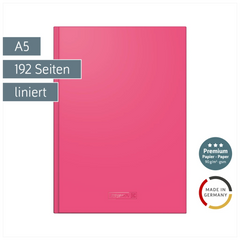Notizbuch Premium Colour Line | A5, liniert, tulip