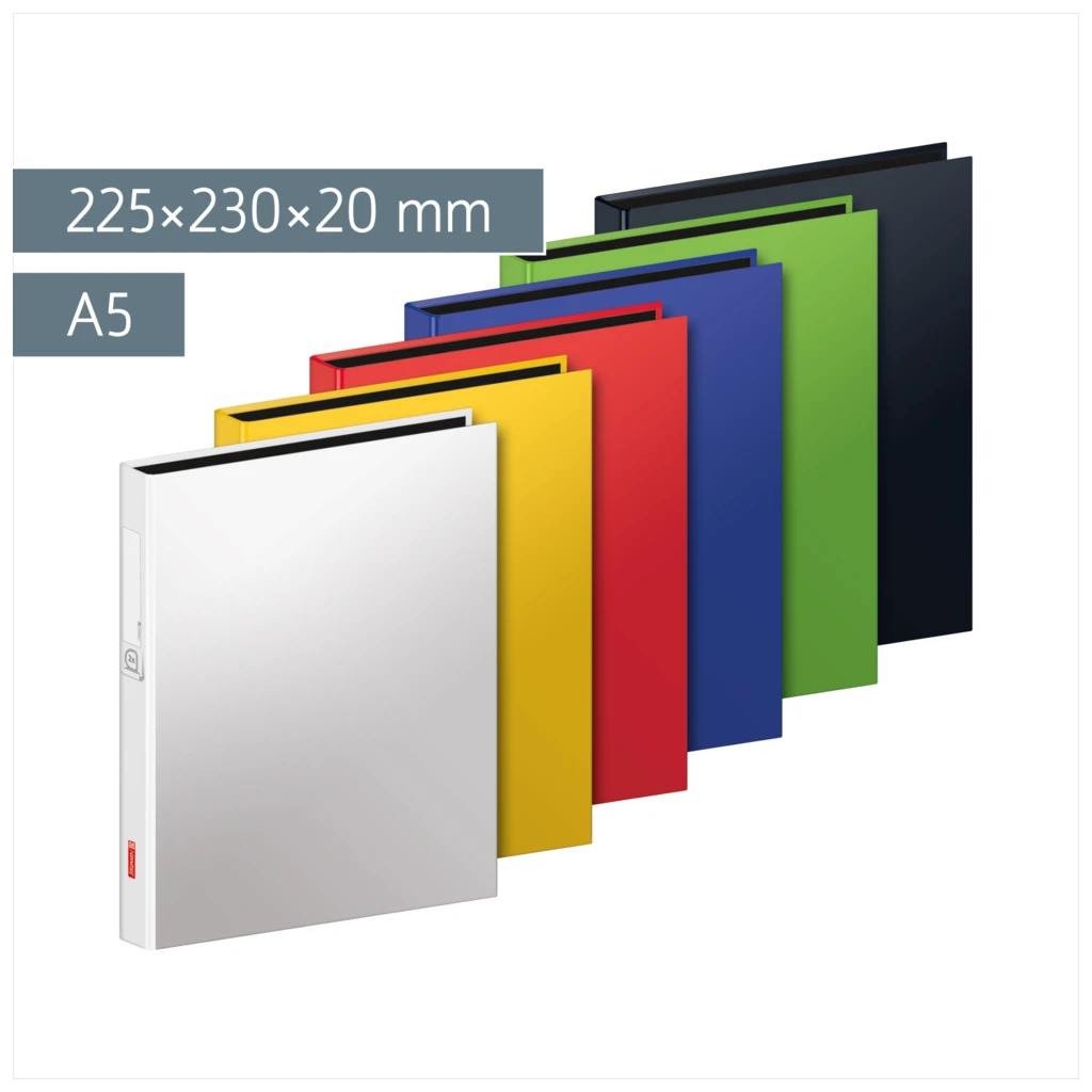 Ringbuch | A5, 2 Ringe, Füllhöhe: 20 mm, sortiert