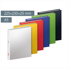 Ringbuch | A5, 4 Ringe, Füllhöhe: 20 mm, sortiert