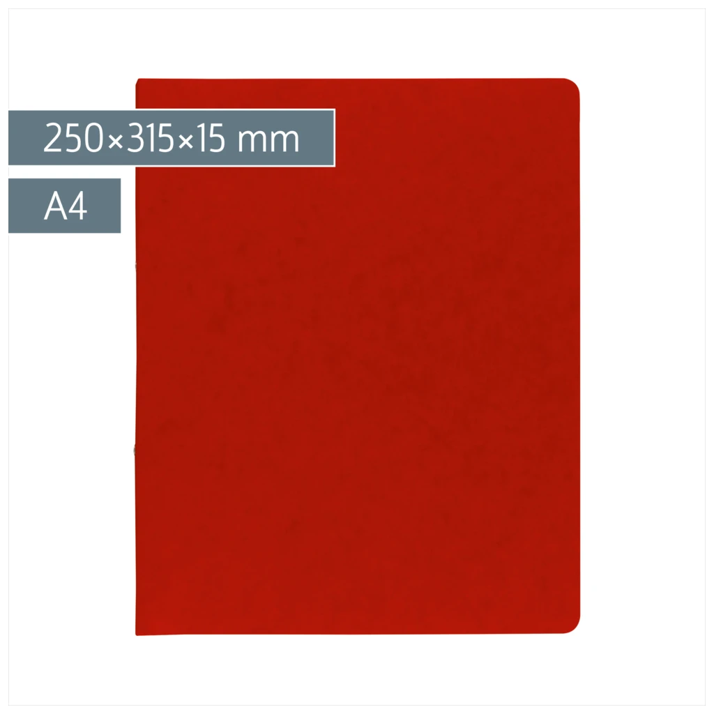 Ringbuch FACT!plus | A4, 2 Ringe, Füllhöhe: 15 mm, rot
