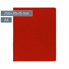 Ringbuch FACT!plus | A4, 2 Ringe, Füllhöhe: 15 mm, rot