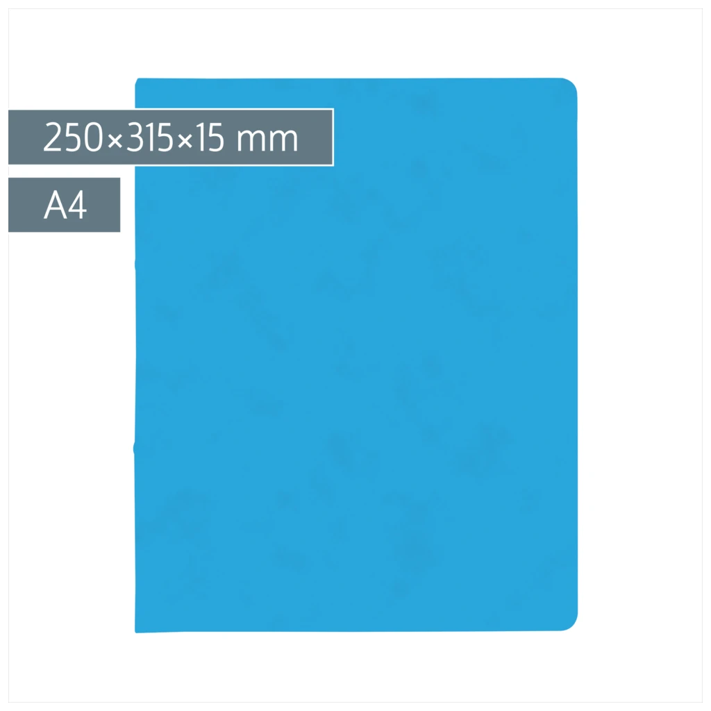 Ringbuch FACT!plus | A4, 2 Ringe, Füllhöhe: 15 mm, hellblau
