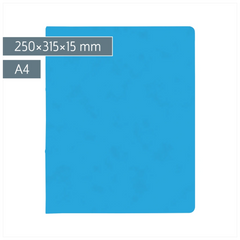 Ringbuch FACT!plus | A4, 2 Ringe, Füllhöhe: 15 mm, hellblau