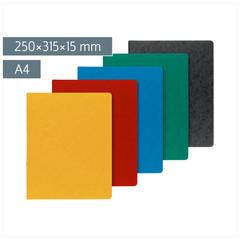 Ringbuch FACT!plus | A4, 4 Ringe, Füllhöhe: 15 mm, sortiert