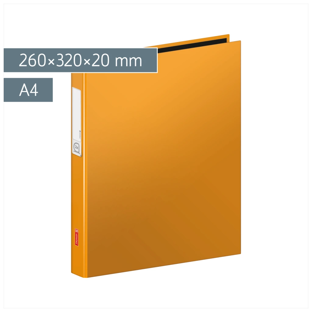Ringbuch | A4, 2 Ringe, Füllhöhe: 20 mm, orange