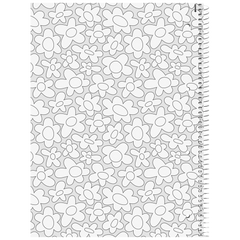 Collegeblock Premium Student Happy Hippie | A4, Lineatur 28, 80 Blatt, rosa/mint