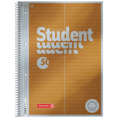 Collegeblock Premium Student „Vokabeln“ | A4, Lineatur 53, 50 Blatt, gelb