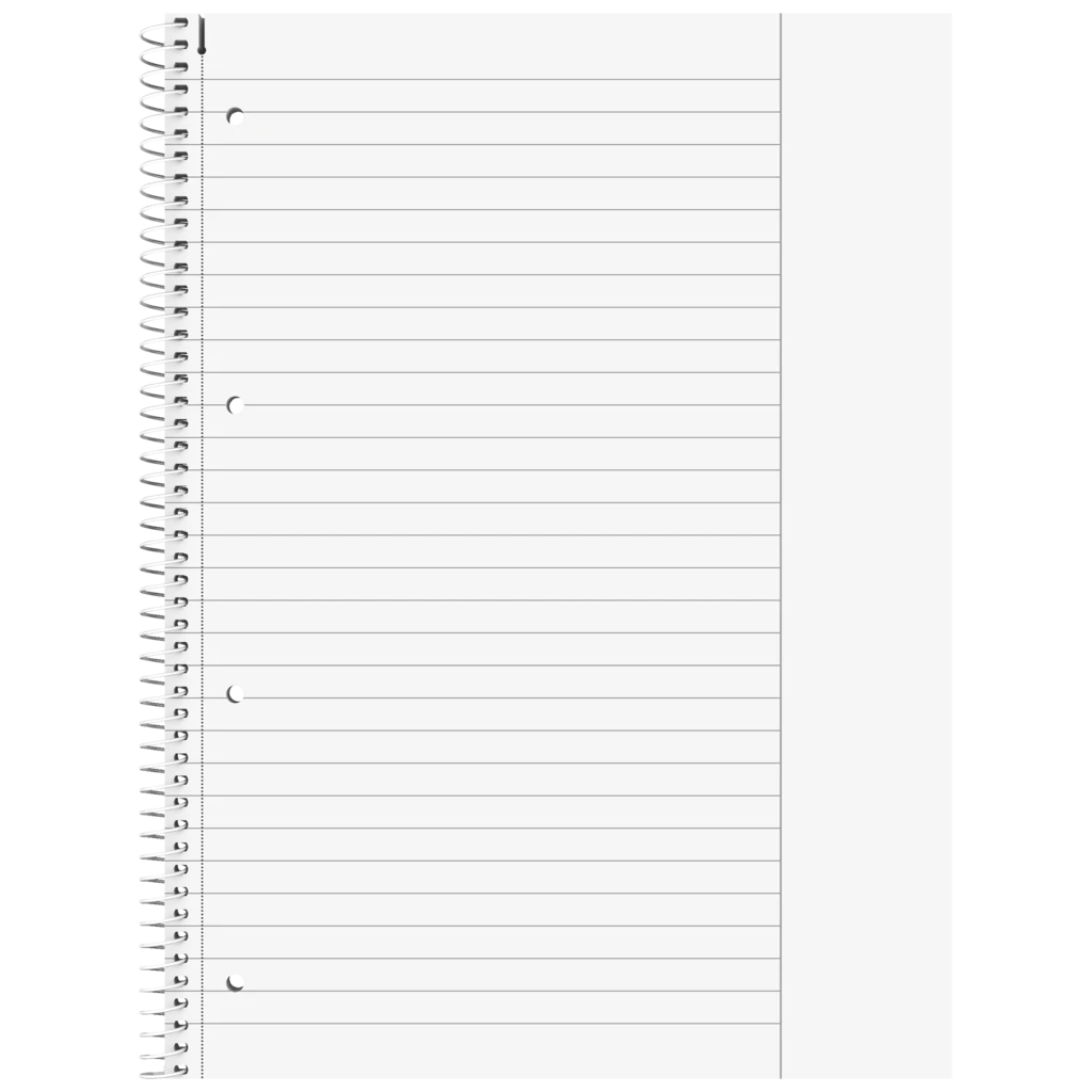 Collegeblock Premium Student „DUO“ | A4, kariert/liniert, 80 Blatt, grün