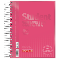 Collegeblock Premium Student Colour Code | A6, kariert, 120 Blatt, tulip