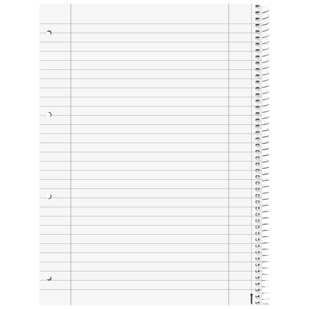 Collegeblock Student Linkshänder | A4, Lineatur 27, 80 Blatt, blau