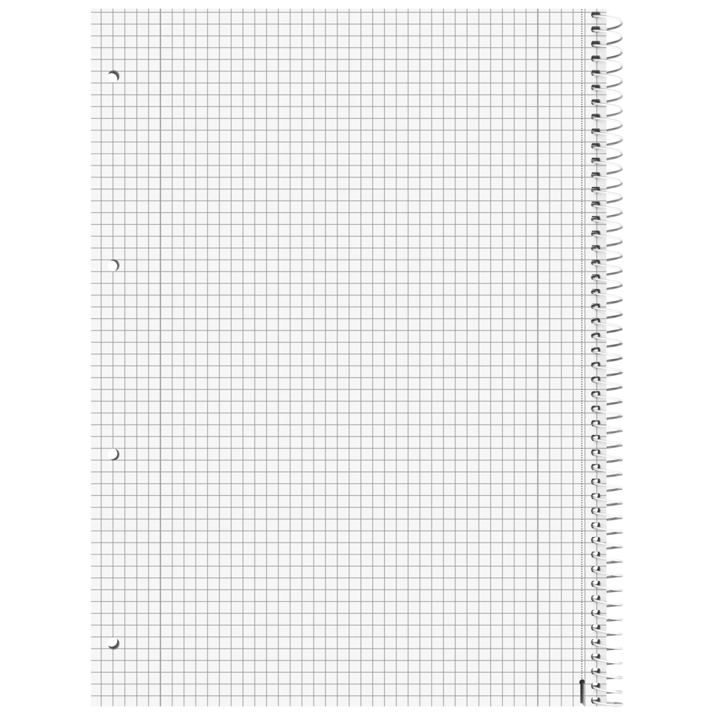 Collegeblock Student Linkshänder | A4, Lineatur 28, 80 Blatt, rot