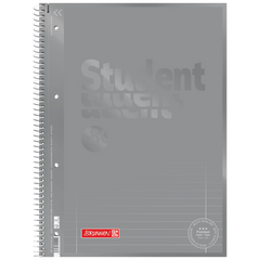 Collegeblock Premium Student Colour Code | A4, Lineatur 27, 80 Blatt, silver