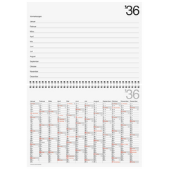 Zehnjahres-Kalender 2027-2036 A4 quer | 29,7×21 cm