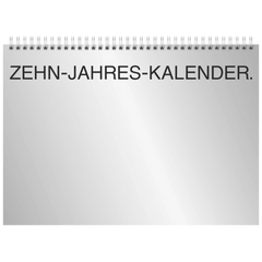 Zehnjahres-Kalender 2027-2036 A4 quer | 29,7×21 cm