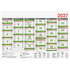 Tafelkalender 2027 | A5 quer