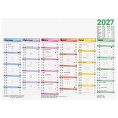Tafelkalender DATAline 2027 | A4 quer