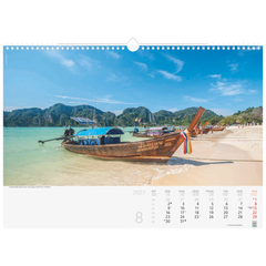 Bildkalender 2027 „Reise um die Welt“ | 44×31 cm