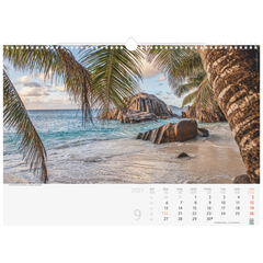 Bildkalender 2027 „Reise um die Welt“ | 44×31 cm