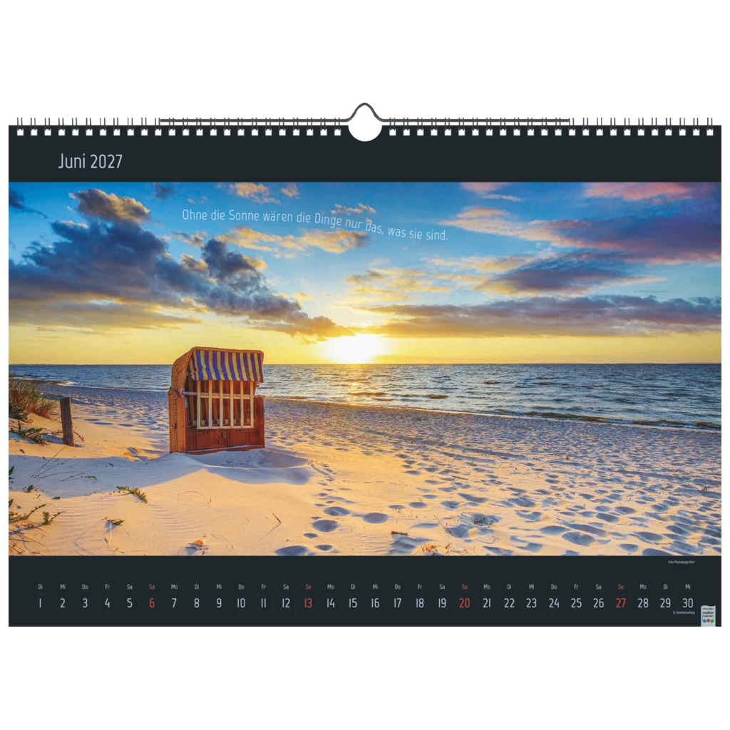 Bildkalender 2027 „Stille Momente“ | 44×31 cm