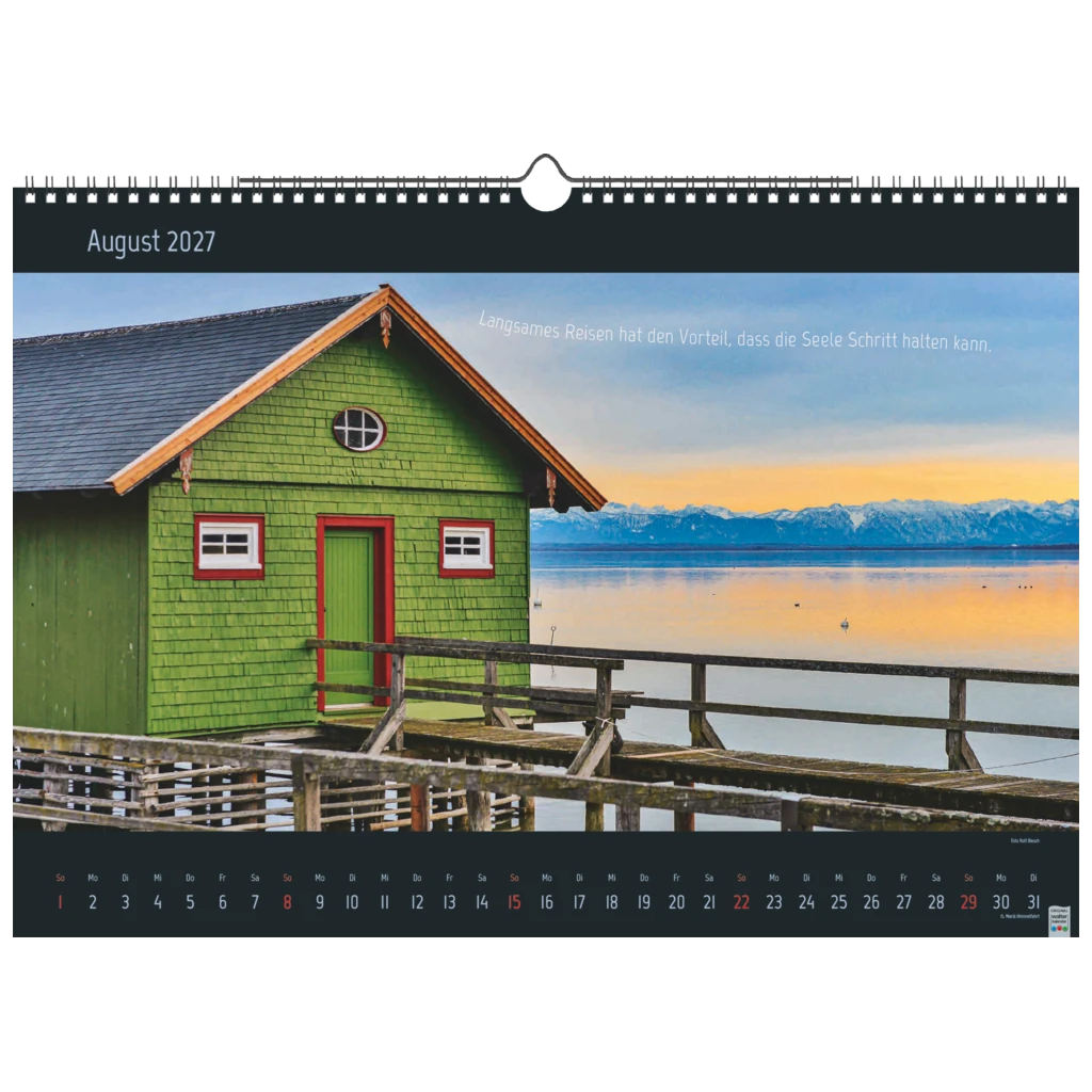 Bildkalender 2027 „Stille Momente“ | 44×31 cm