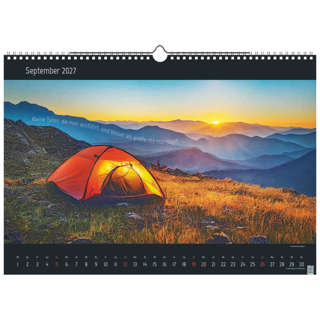 Bildkalender 2027 „Stille Momente“ | 44×31 cm