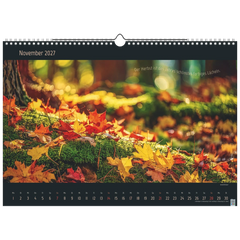 Bildkalender 2027 „Stille Momente“ | 44×31 cm