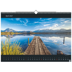 Bildkalender 2027 „Stille Momente“ | 44×31 cm