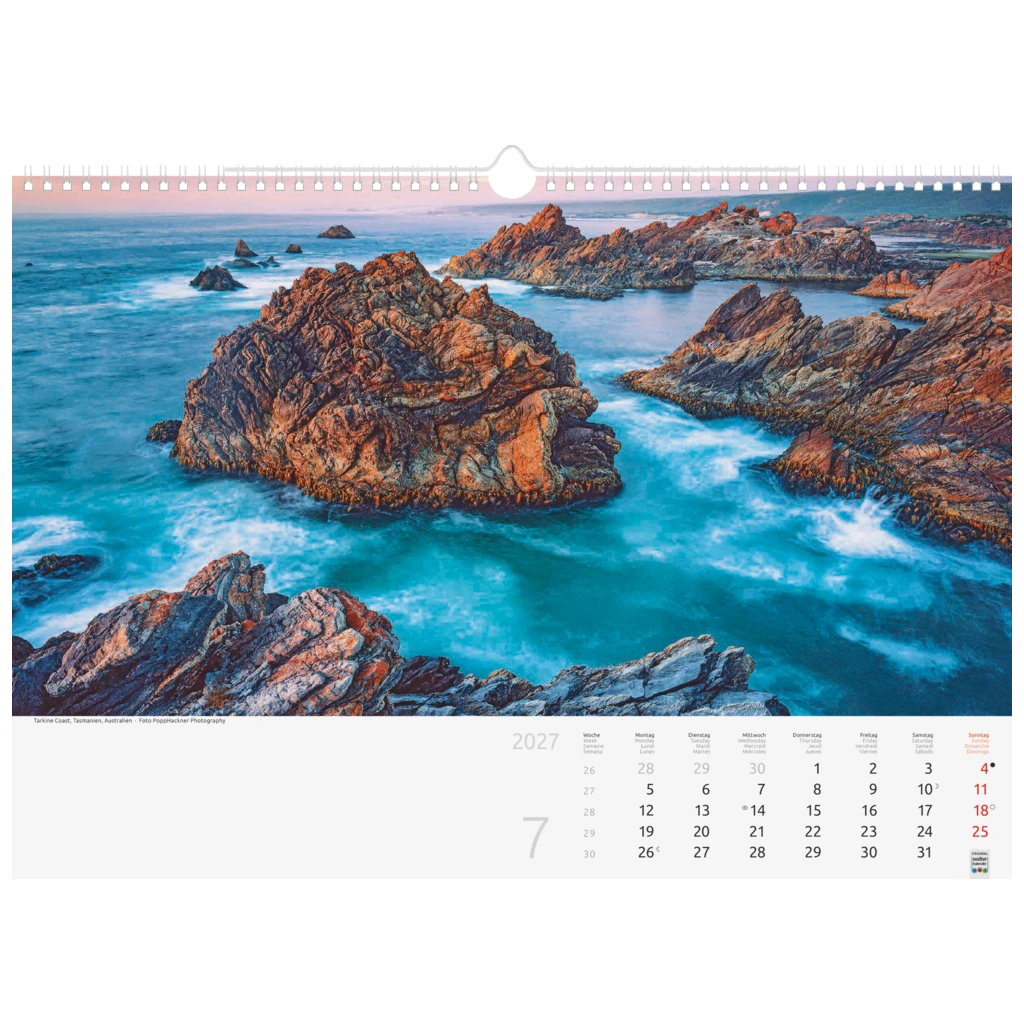 Bildkalender 2027 „Faszination Erde“ | 44×31 cm