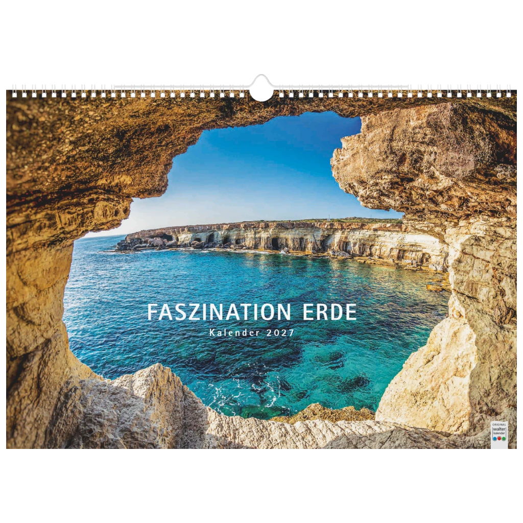 Bildkalender 2027 „Faszination Erde“ | 44×31 cm