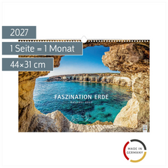 Bildkalender 2027 „Faszination Erde“ | 44×31 cm