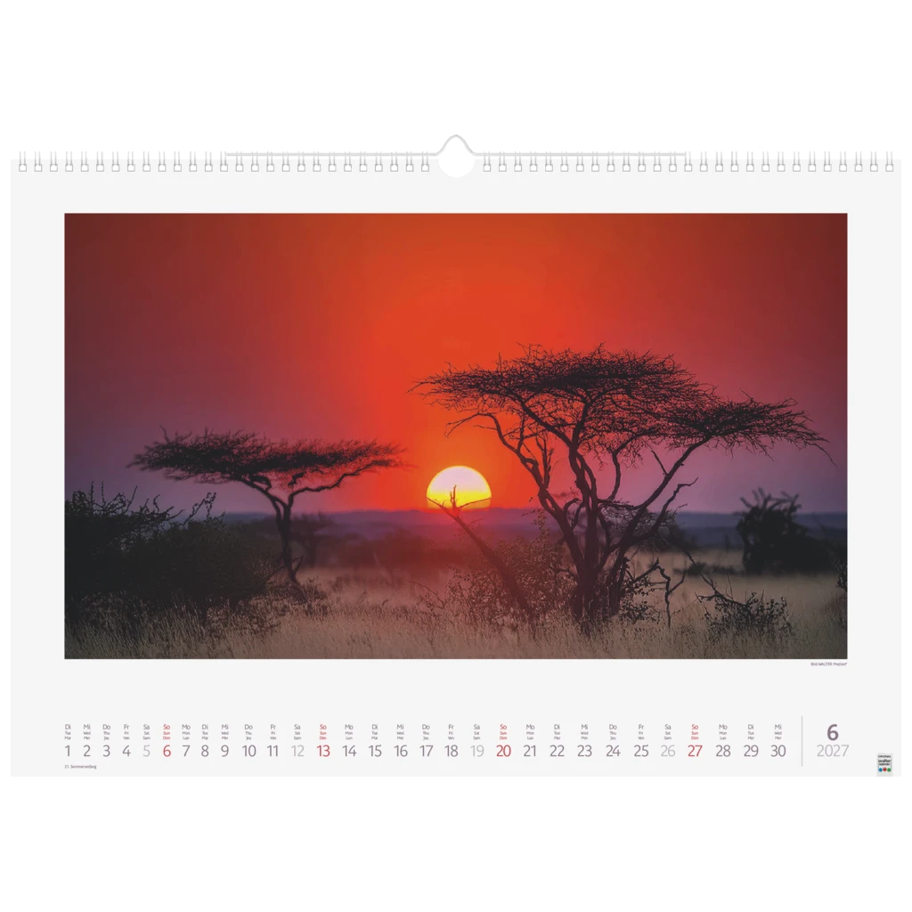 Bildkalender 2027 „Lichtimpressionen“ | 49×34 cm