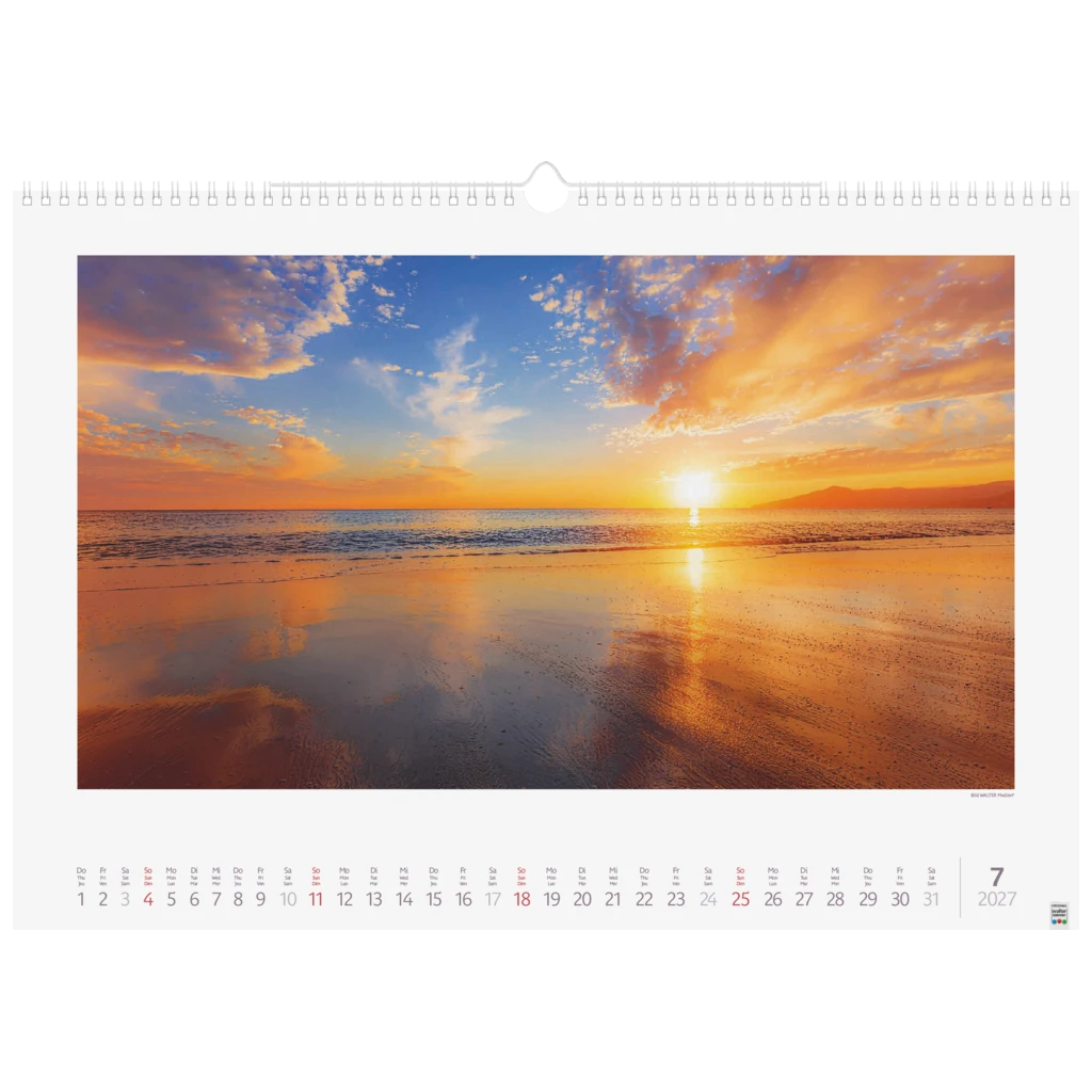 Bildkalender 2027 „Lichtimpressionen“ | 49×34 cm