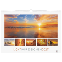 Bildkalender 2027 „Lichtimpressionen“ | 49×34 cm