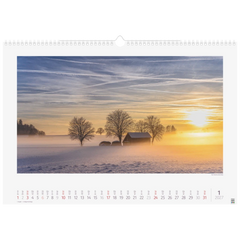 Bildkalender 2027 „Lichtimpressionen“ | 49×34 cm