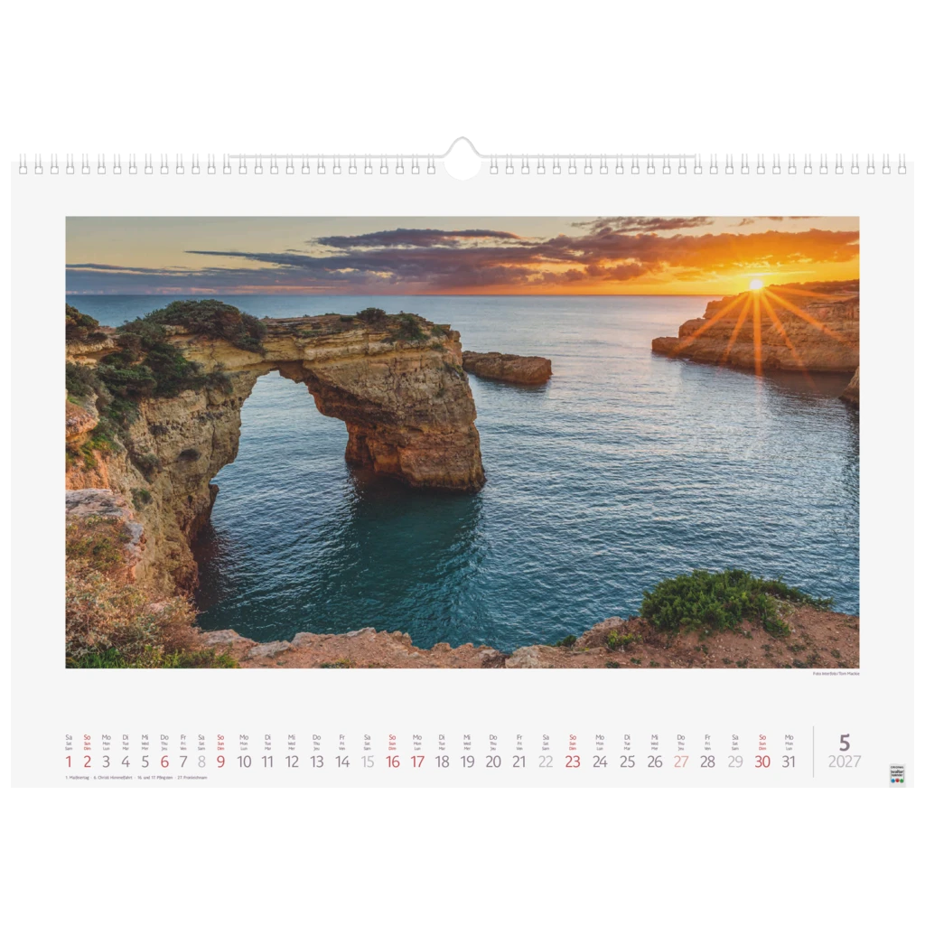 Bildkalender 2027 „Lichtimpressionen“ | 49×34 cm