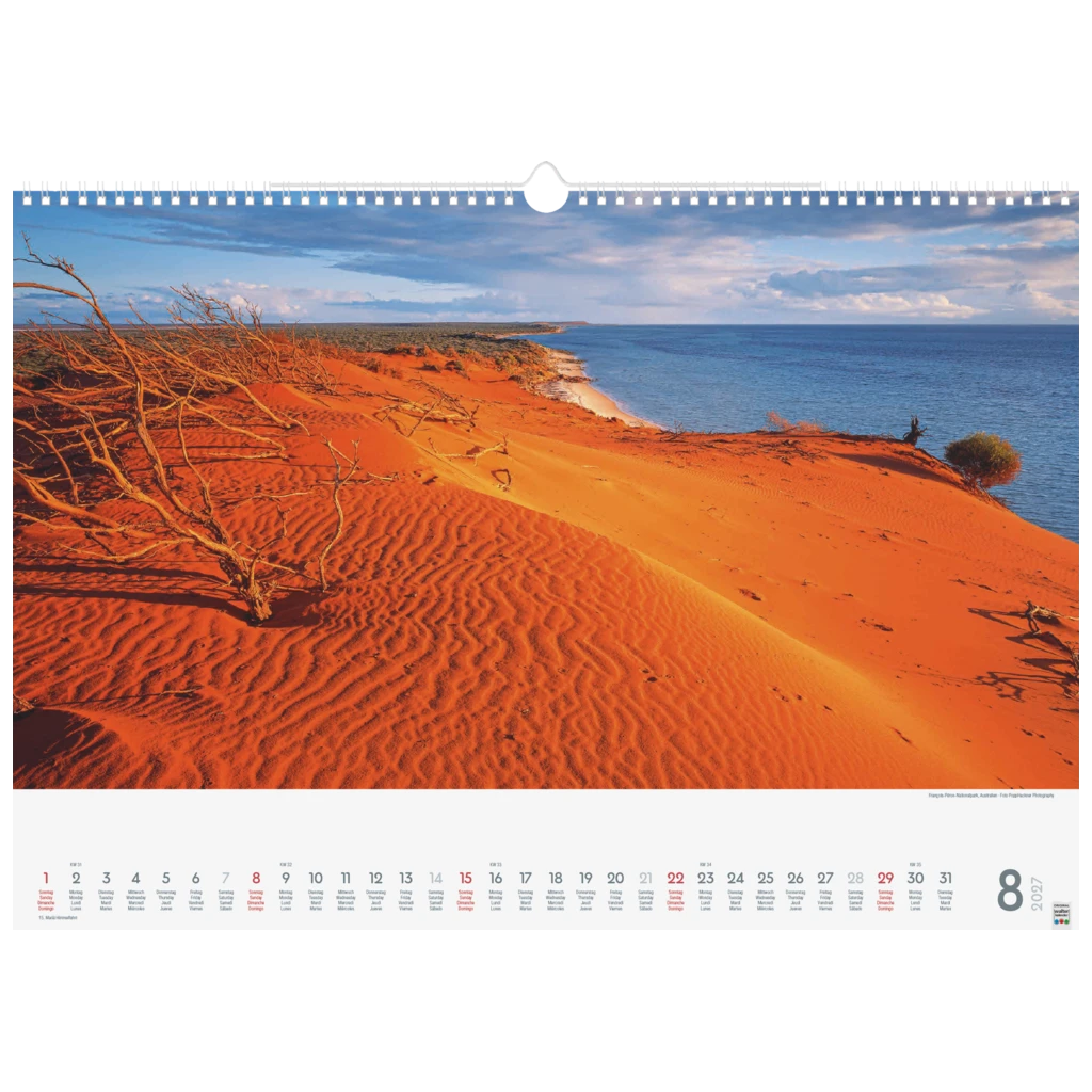 Bildkalender 2027 „Wunderwerke der Natur“ | 49×34 cm