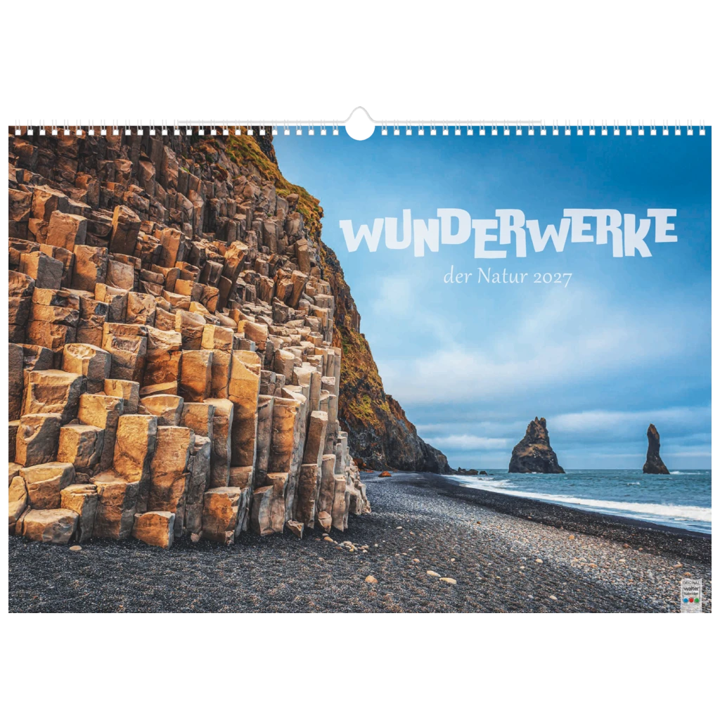 Bildkalender 2027 „Wunderwerke der Natur“ | 49×34 cm