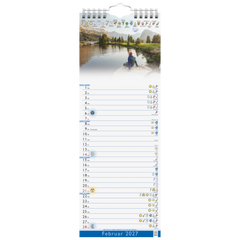Mond-Kalender 2027 | 15,5×42,8 cm