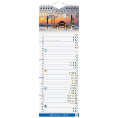 Mond-Kalender 2027 | 15,5×42,8 cm